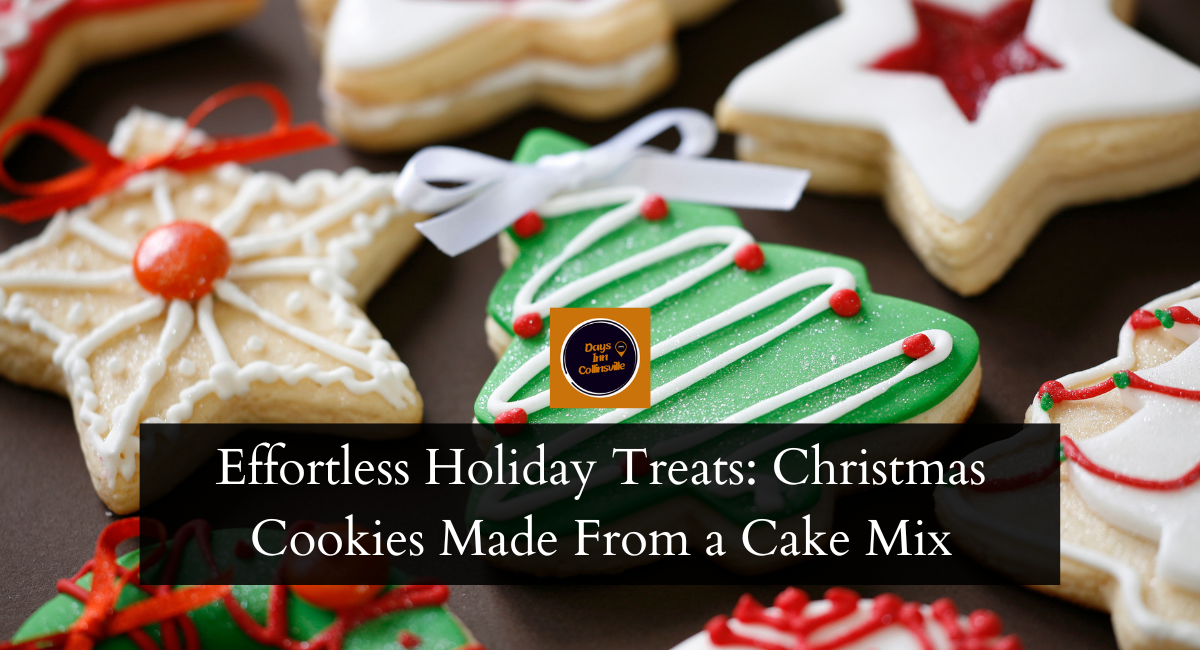Effortless Holiday Treats Christmas Cookies Made From a Cake Mix